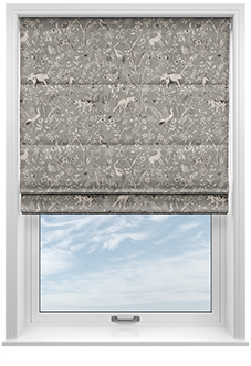 Rajah, Ash - Roman Blind